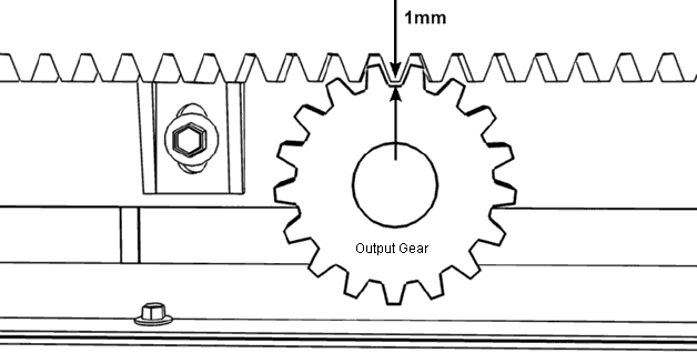 Install slide gate motor properly