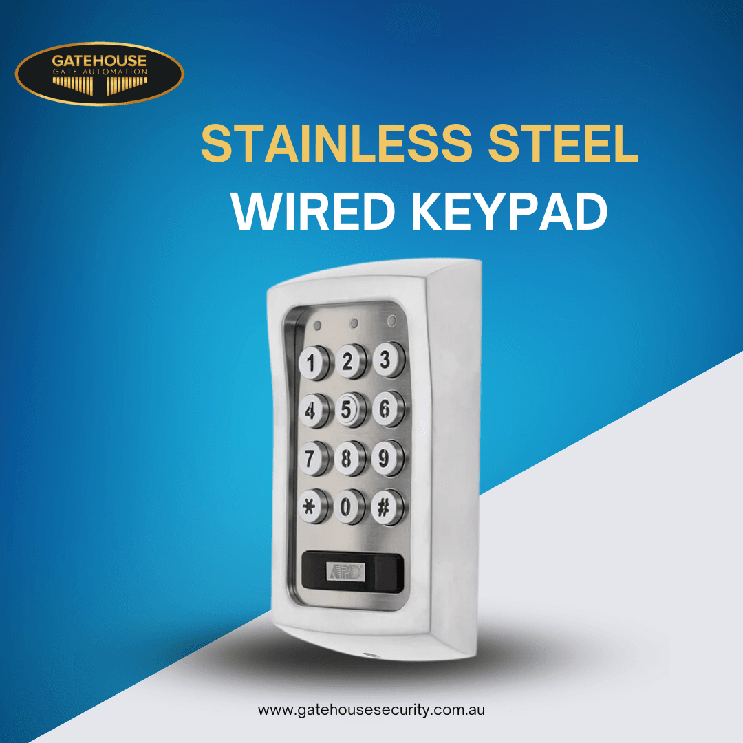 Wired Keypad best quality available in Stainless Steel And Alloy Housing Waterproof