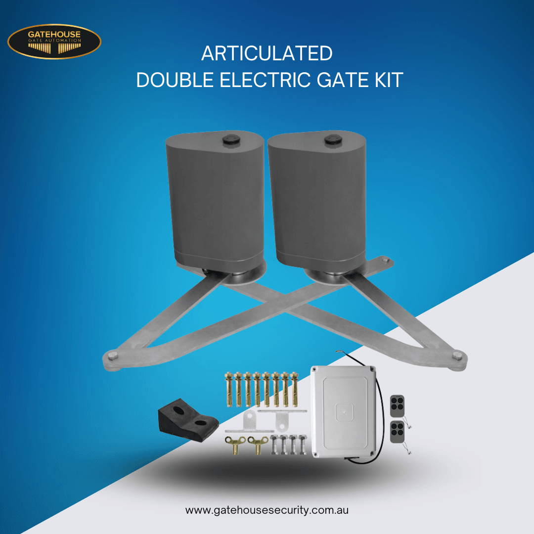 Gatehouse Articulated Arm Gate Motor Kit Double Swing Kit