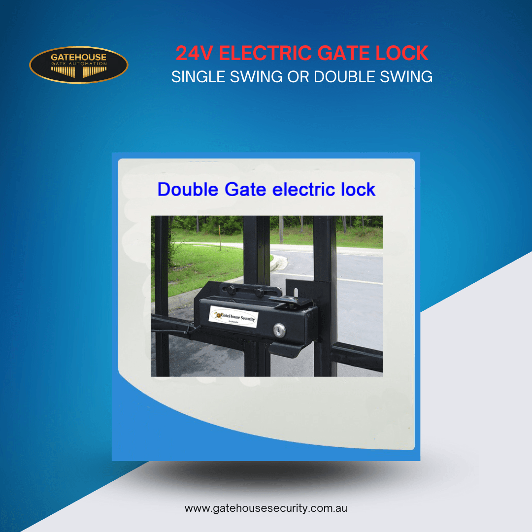Double Or Single Swing Motor Electric Gate Lock 24v