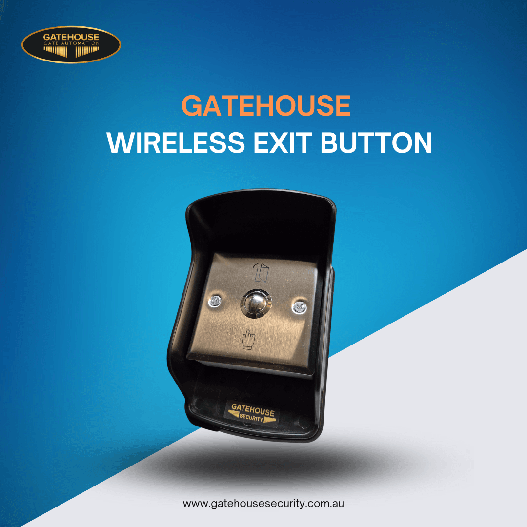 Exit Button Wireless Waterproof Attractive Swing Or Slide Gatehouse only model