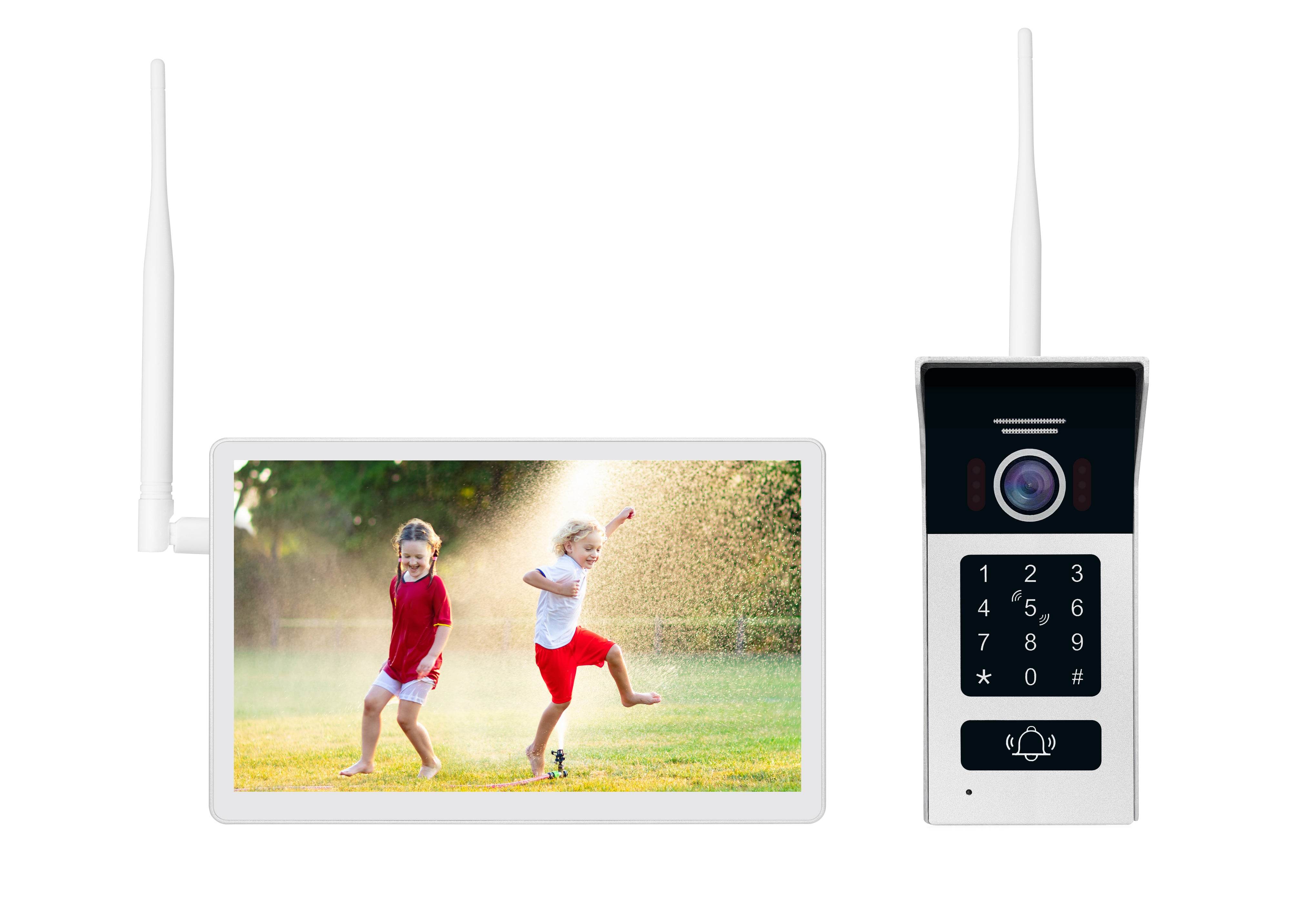 Wireless Video Intercom with House Monitor up to 250m Range Latest Model