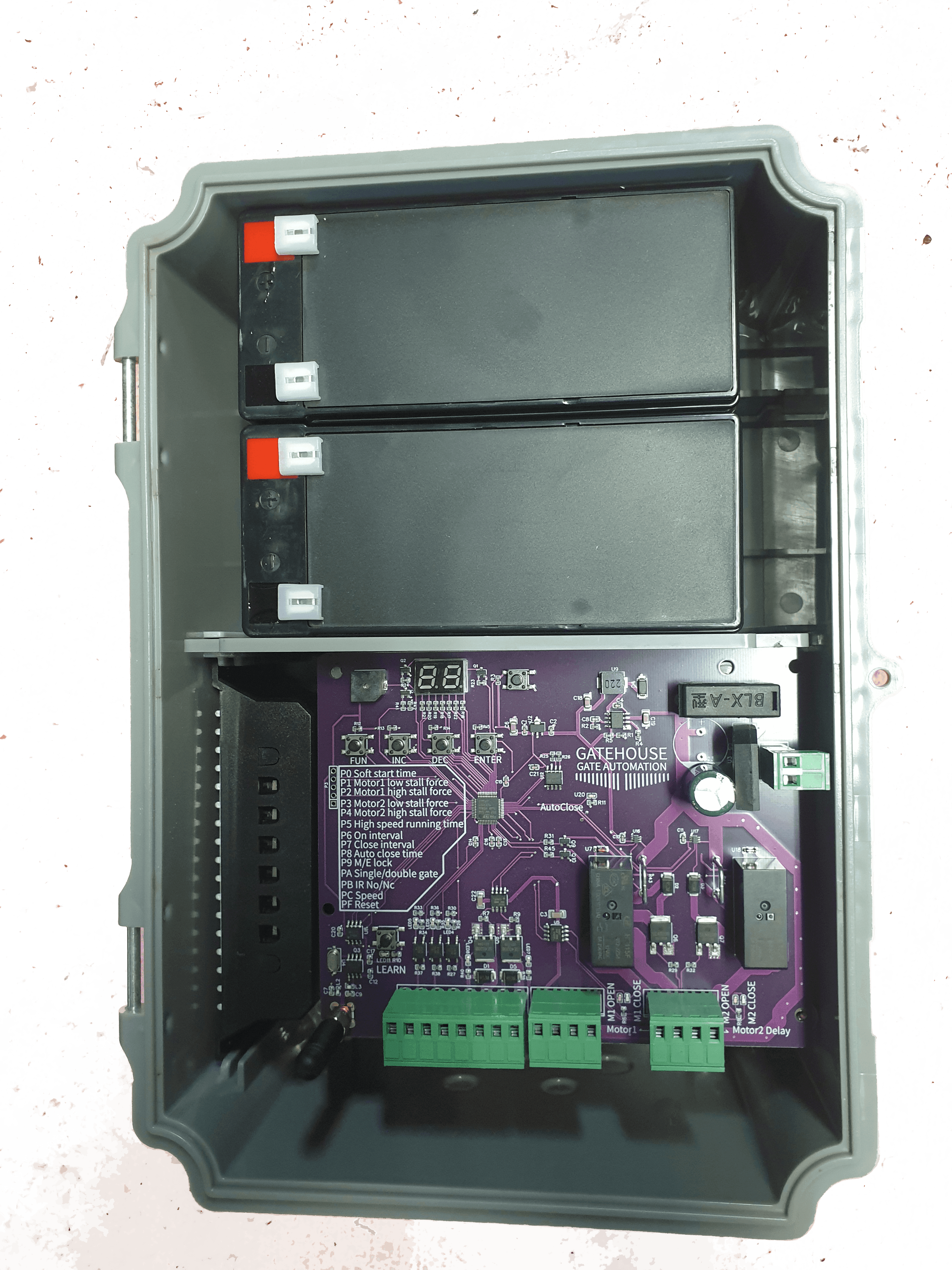 GateHouse Heavy Duty Double Solar Swing Gate Kit Australian Designed & Assembled