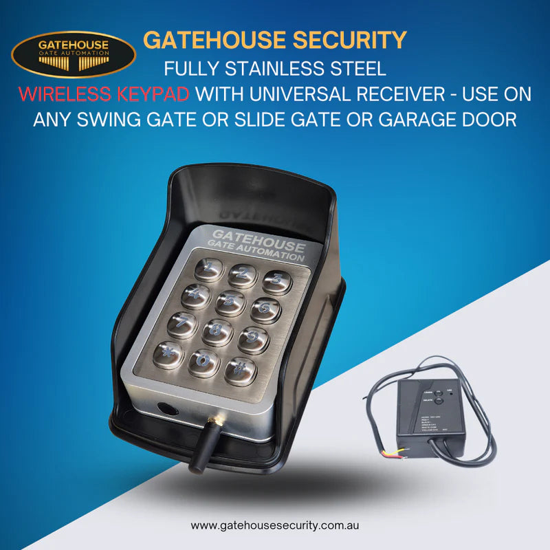 Product Review: Gatehouse Security's Stainless Steel Universal Wireless Keypad