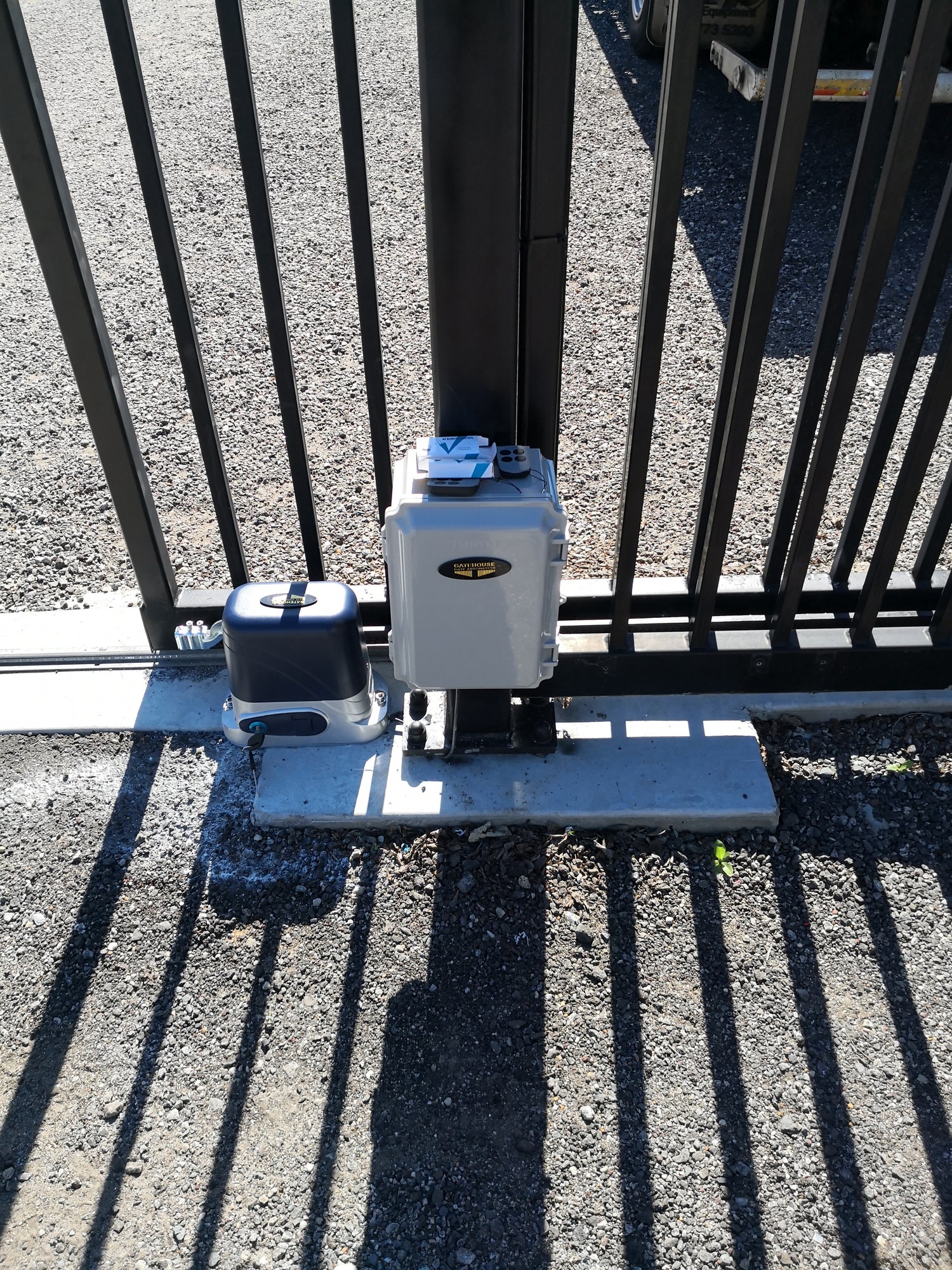 Can you have battery backup with my sliding gate....Yes you can