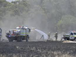 What happens in a fire when the fire service needs entry