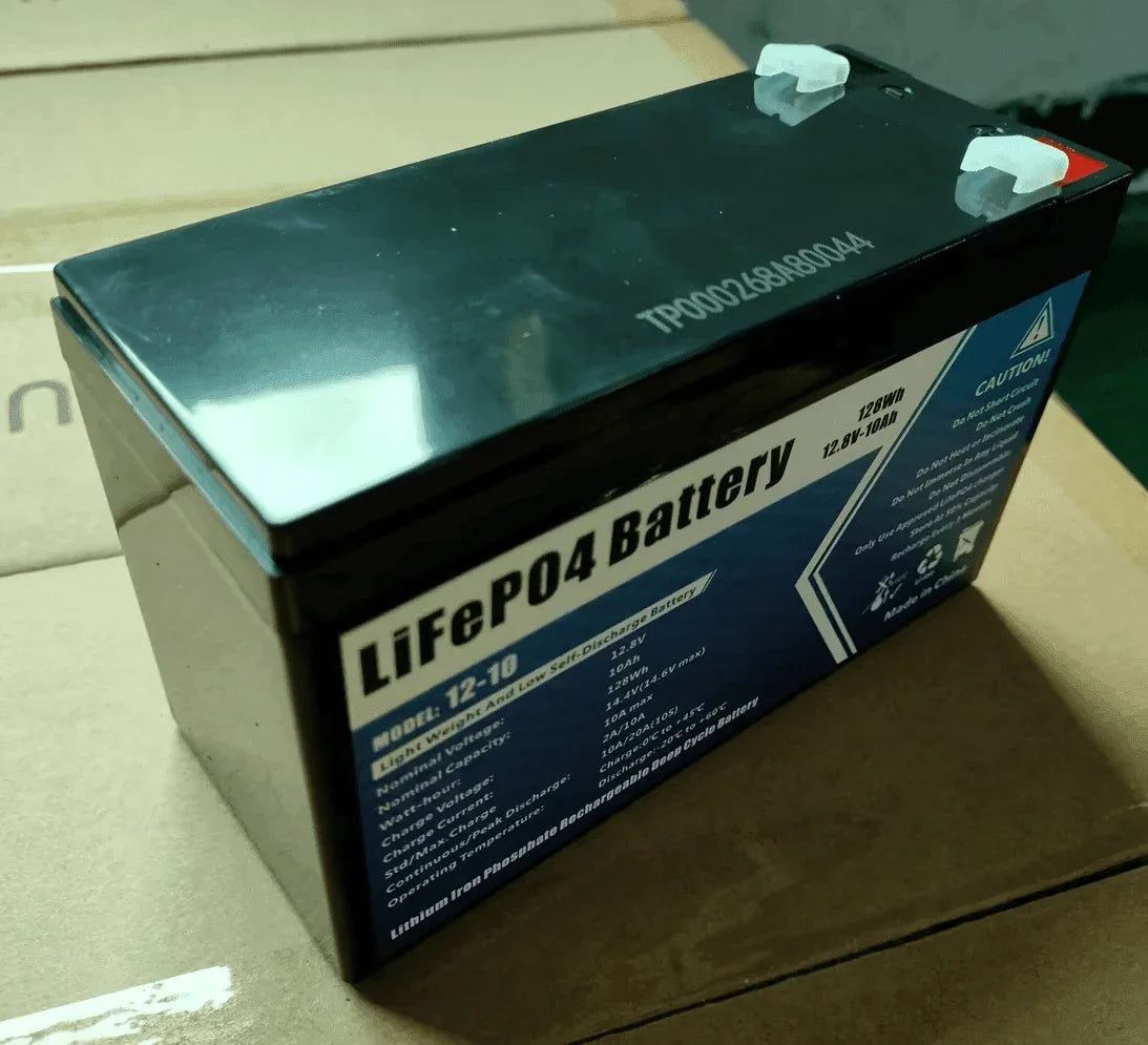 12.8V 10Ah Lithium Deep Cycle Battery - gatehousesecurity