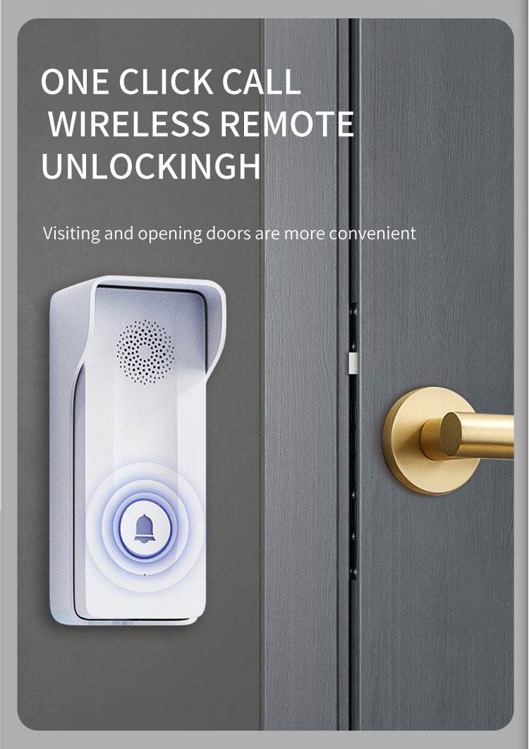 Wireless Intercom Doorbell, Gate Opener Up To 300m