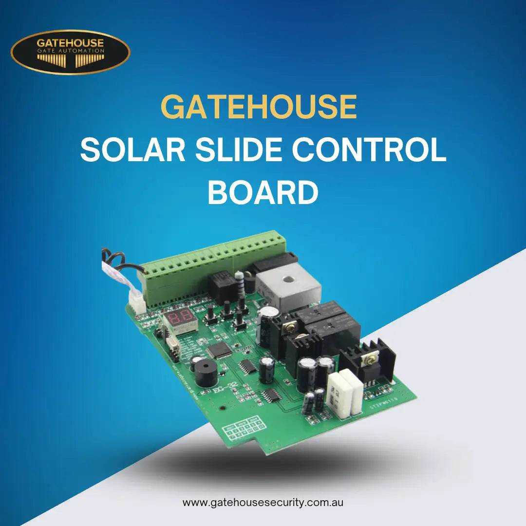 Gatehouse Solar Slide Control Board for older solar slide motor with blue top