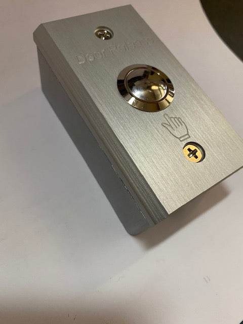 Exit Button Hard Wired For Automatic Gate Swing Or Slide Or Garage Door